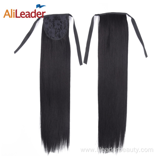 Natural Long Silky Straight Ponytail Clip-In Hair Piece